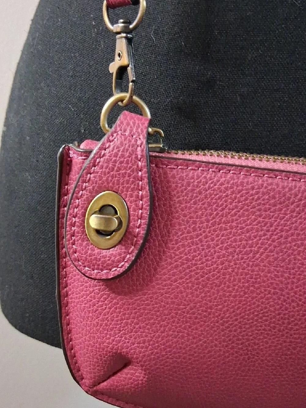 Joy Susan Mini Vegan Leathern crossbody Wristlet